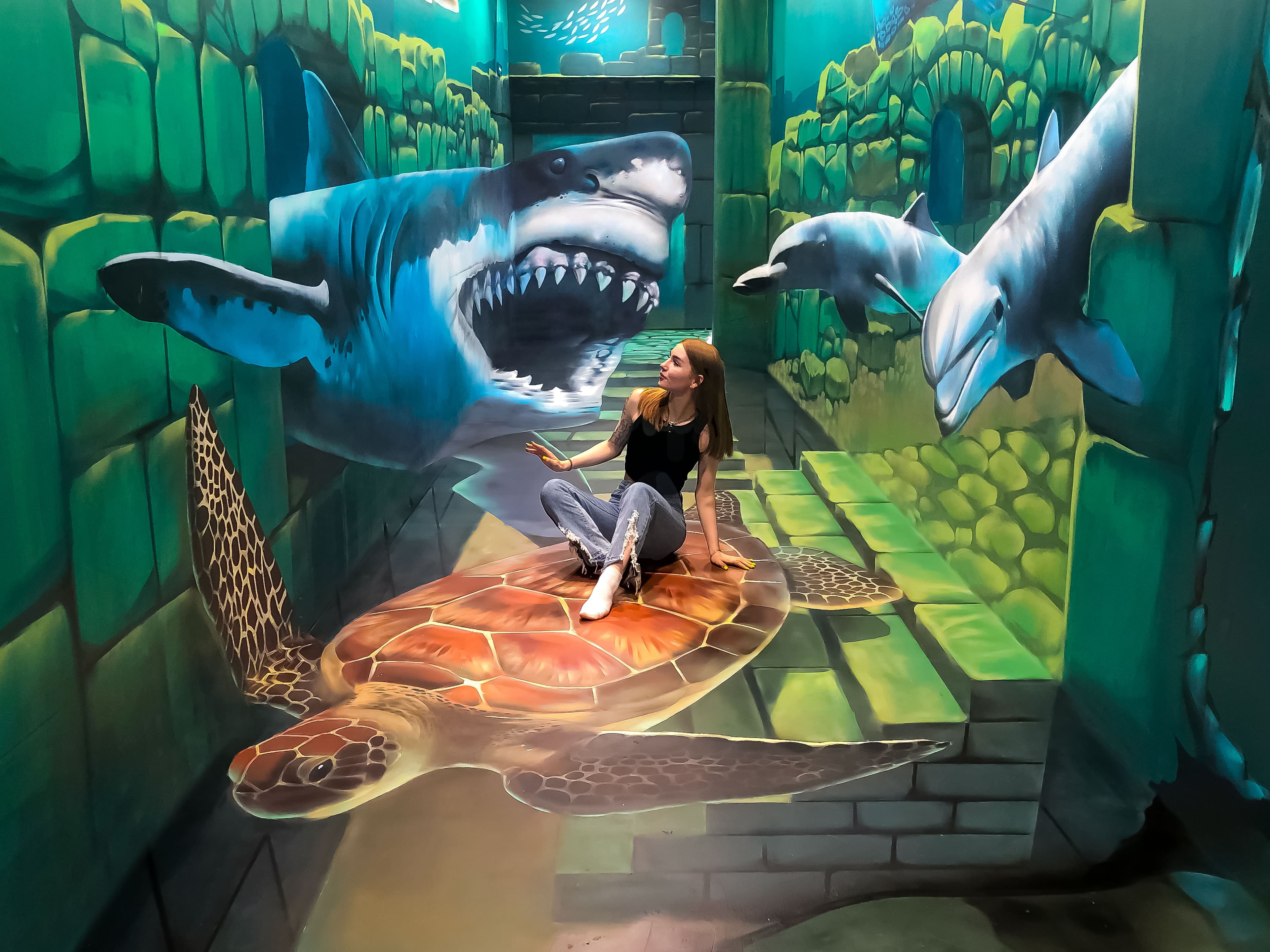 Экспозиция музея оптических иллюзий (Музей оптических иллюзий Москвы)